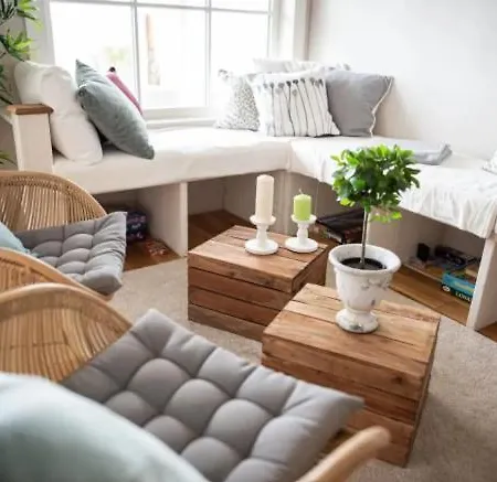 Holiday home Momare- Strandhaeuser Am Hainer - - Kleineseensucht - Seeschloesschen - Glueckskind