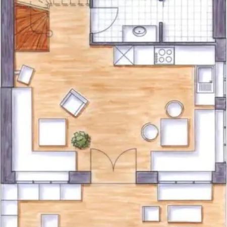 Holiday home Momare- Strandhaeuser Am Hainer - - Kleineseensucht - Seeschloesschen - Glueckskind *